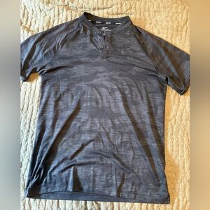 Nike Tiger Woods Men's Black Button Down Shirt